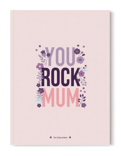 un cahier pour une maman rock romantique pour la fête des mères