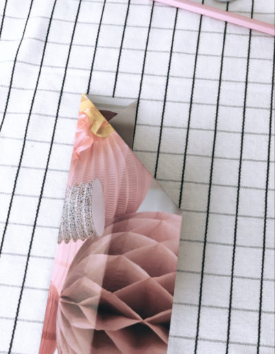 les jolis cahiers DIY pochette crayons origami 7