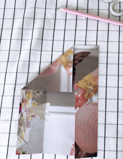 les jolis cahiers DIY pochette crayons origami 6