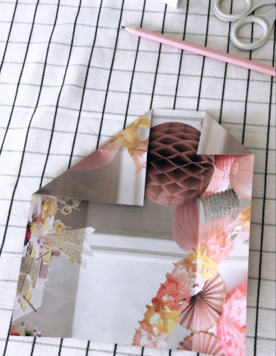 les jolis cahiers DIY pochette crayons origami 5