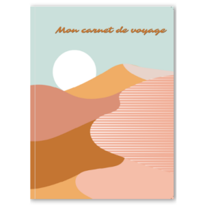 Cahier Carnet de voyage désert